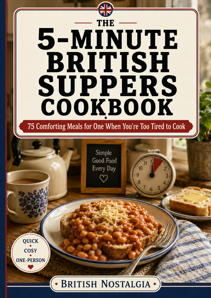 The 5-Minute British Suppers Cookbook